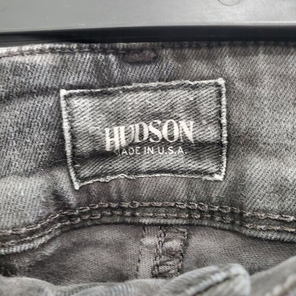 Hudson Collin Midrise Skinny Ankle Women's Faded Camo Print Denim Jeans USA 28 - Picture 5 of 10